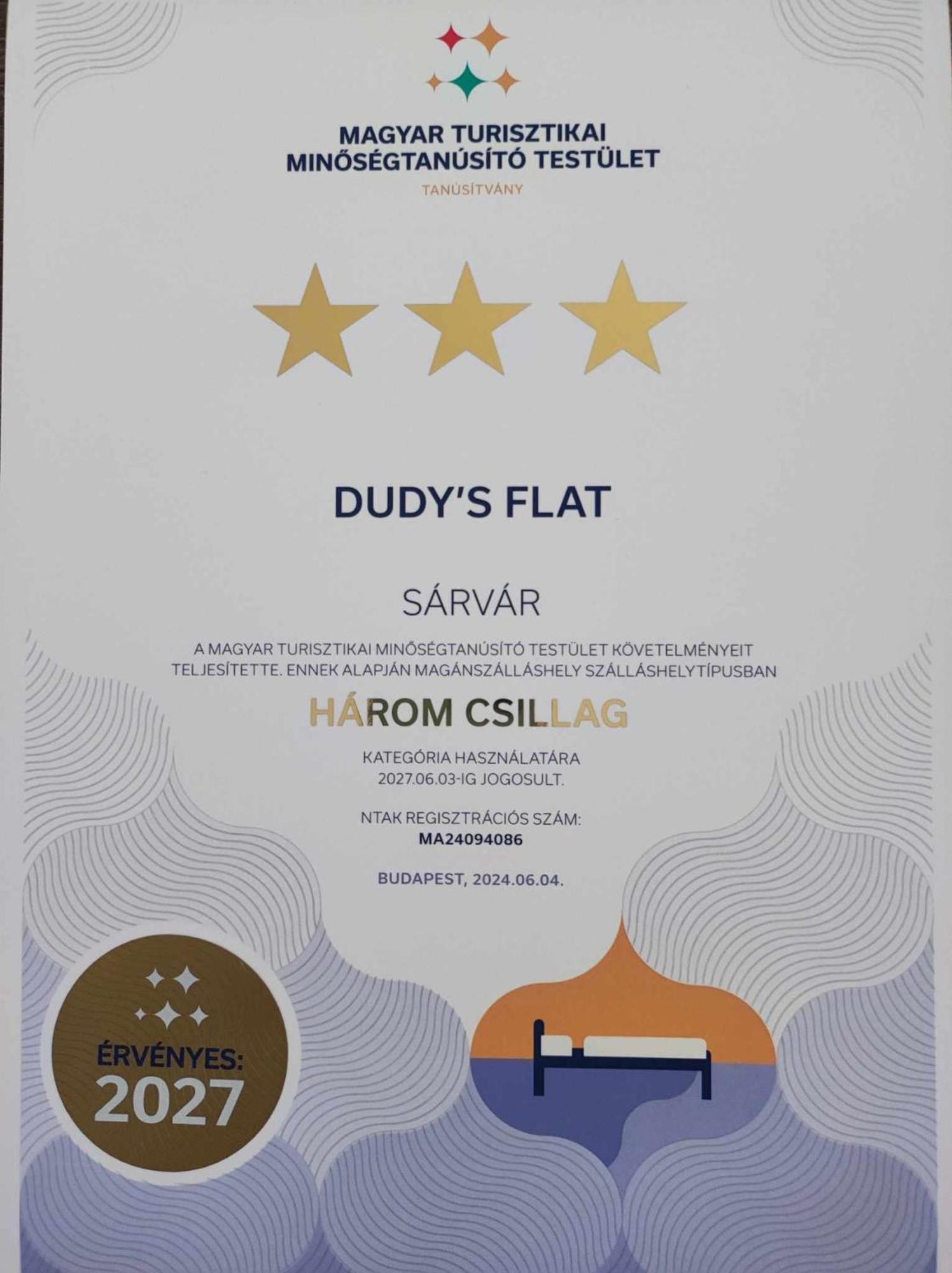 Dudy's Flat Sárvár